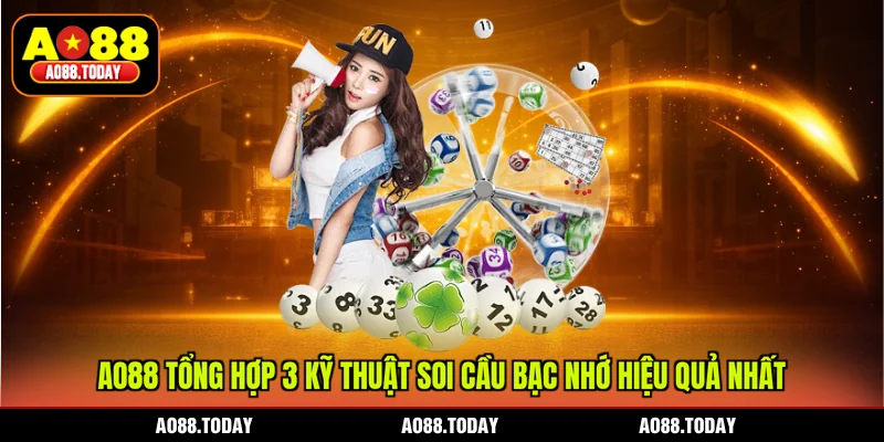 AO88 tổng hợp 3 kỹ thuật soi cầu bạc nhớ hiệu quả nhất
