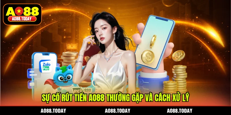 Sự cố rút tiền AO88 thường gặp và cách xử lý